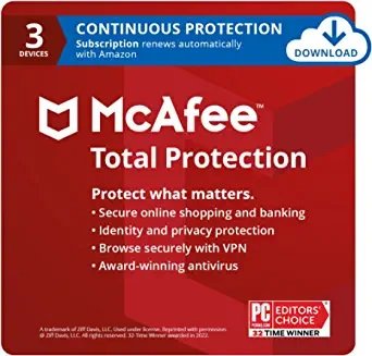 McAfee Total Protection 2022 | 3 Device