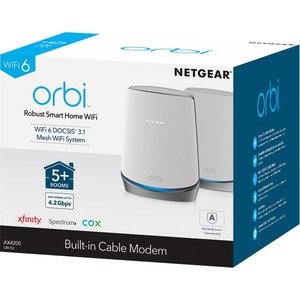 Orbi WiFi 6 DOCSIS 3.1 Cable Modem Router-image