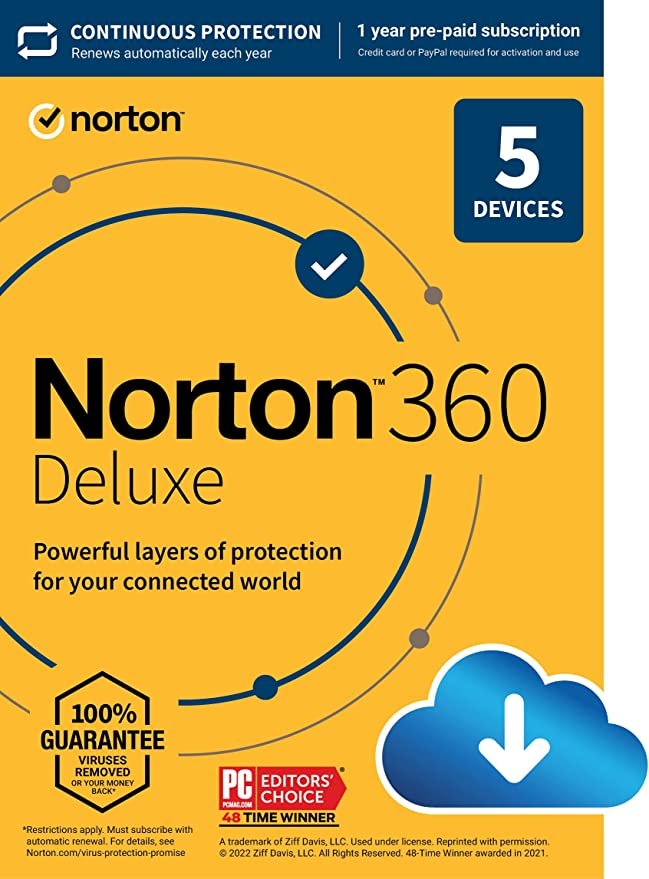 Norton 360 Deluxe 2022